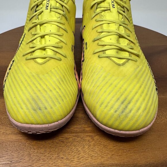 Nike Zoom Vapor 15 Mercurial Academy Yellow Cleats Size 13 DJ5633-780 - Picture 4 of 15